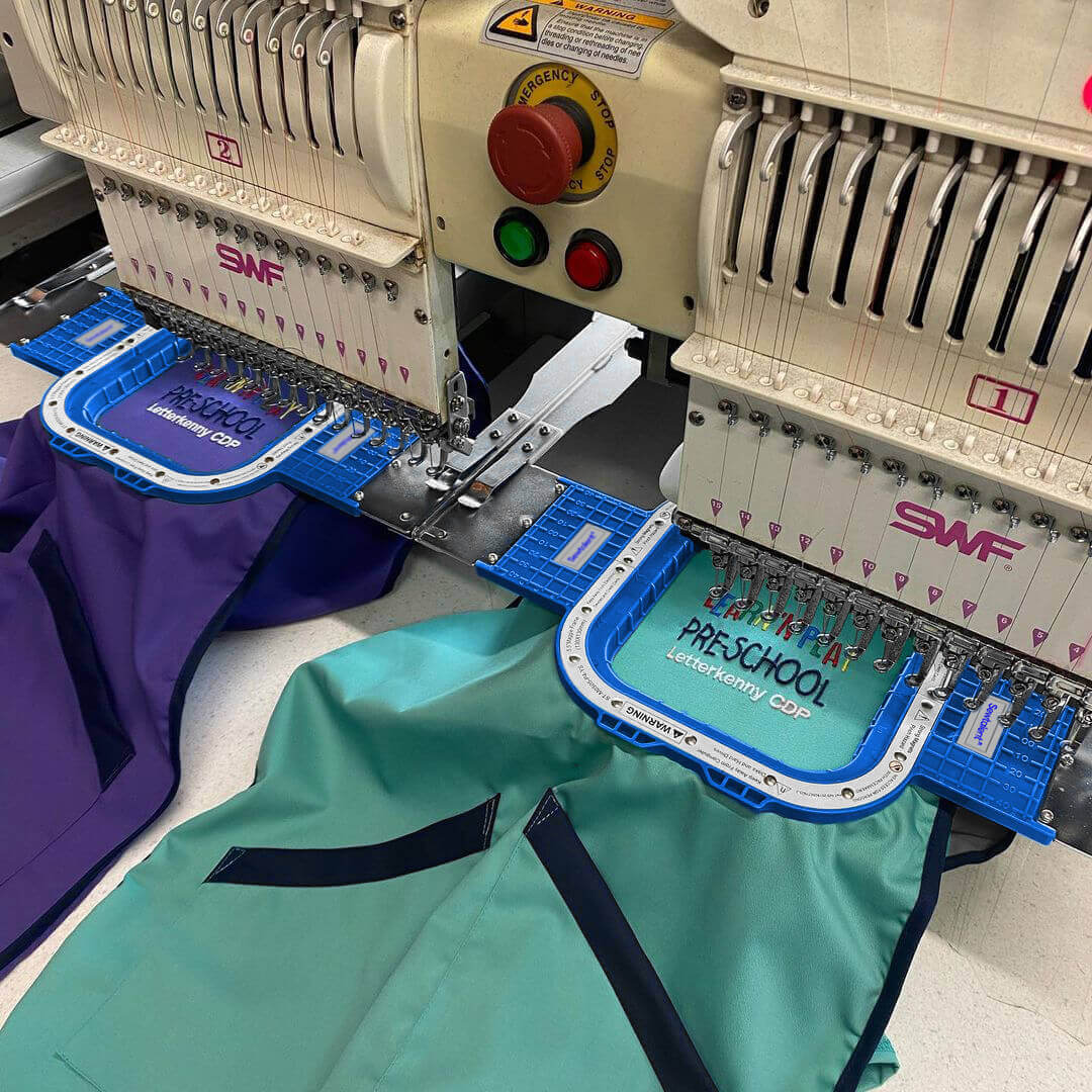 embroidery company logos