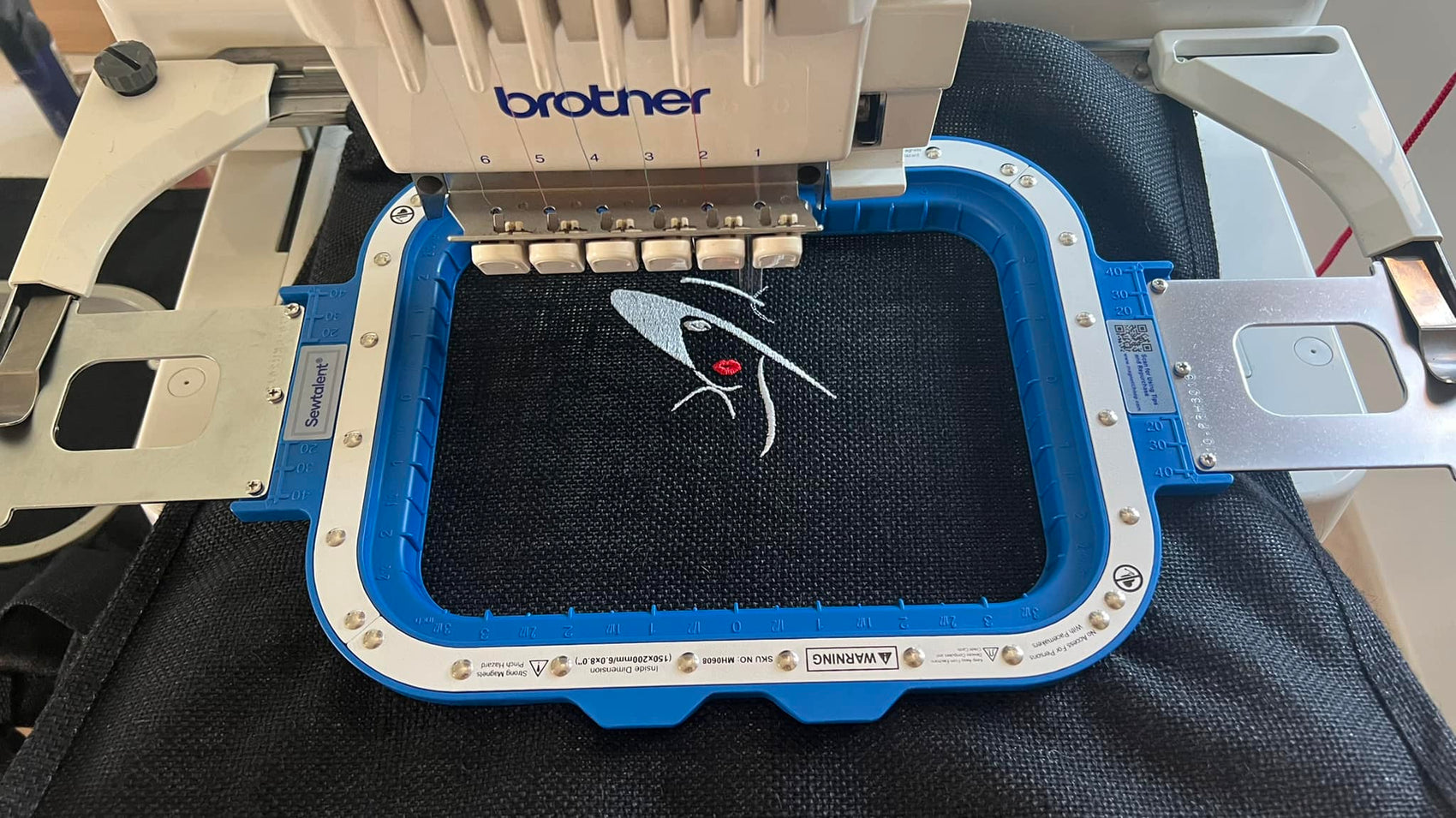 how to embroider a logo