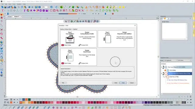 Stop Guessing in Floriani: Use Save2Sew to Lock In Stabilizer Choices and Fabric-Specific Stitch Settings (Without Ruining Your File)
