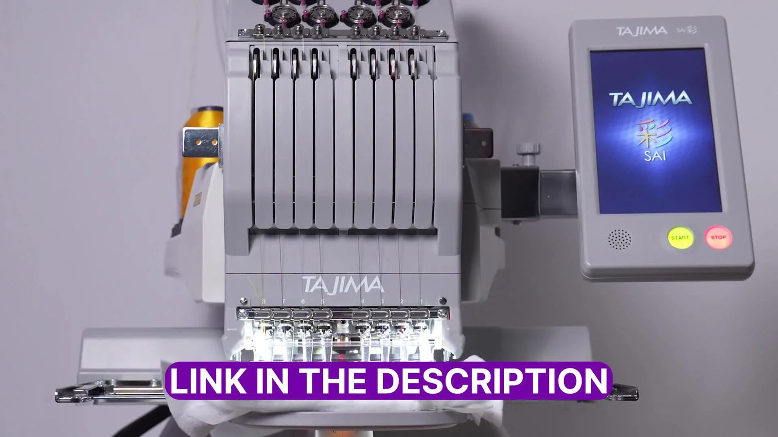 Tajima SAI Unboxing to First Stitch: The Setup Moves That Prevent Hoop Strikes, Shipping Damage, and Rookie Regrets