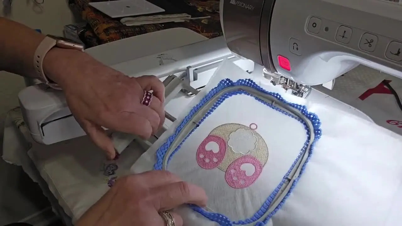 Bunny Butt FSL Earrings on a Baby Lock: Clean Lace, Fewer Tails, and a Setup That Won’t Fight You