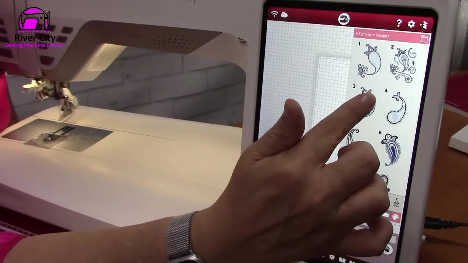 Уверенная работа с экраном вышивки Ruby 90: выбираем дизайн, задаём пяльцы и редактируем «как в цеху» (не потеряв ни одного стежка)