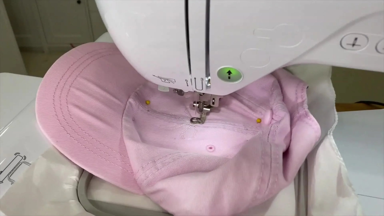 Brother PE900 Dad Cap Embroidery Without a Cap Driver: The Floating Method That Actually Works (and Where It Bites You)