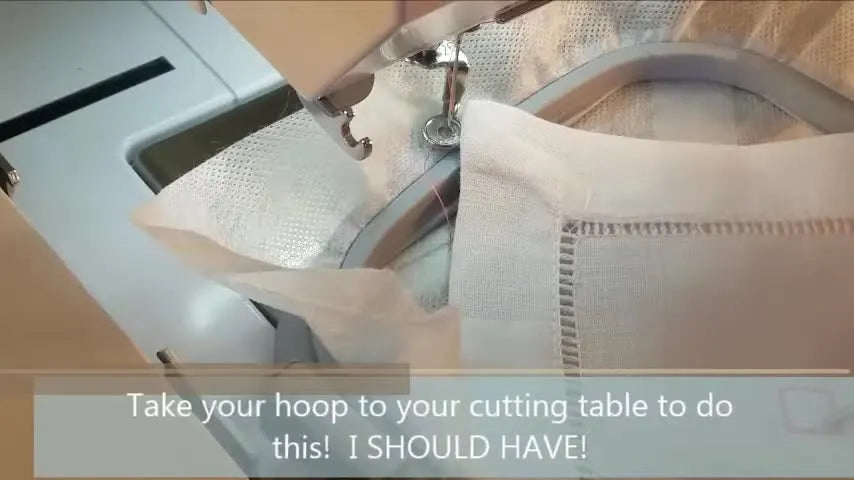 Cutwork on a Cocktail Napkin Without Panic: Drum-Tight Water-Soluble Mesh, Clean Trims, and a Finish That Looks Heirloom-Perfect