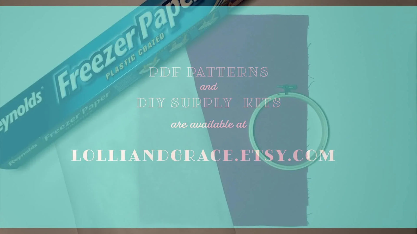 Print Your Embroidery Designs on Fabric: A Freezer Paper Tutorial