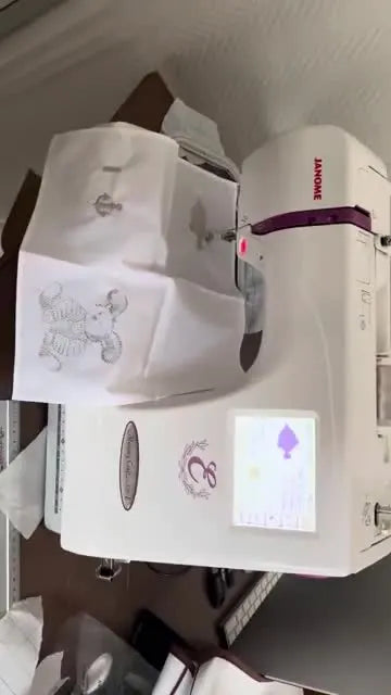 Janome Memory Craft 350E Fish Stitch-Out: Dial In Hoop Tension, Slow the Speed Slider, and Get a Clean Finish Without Panic