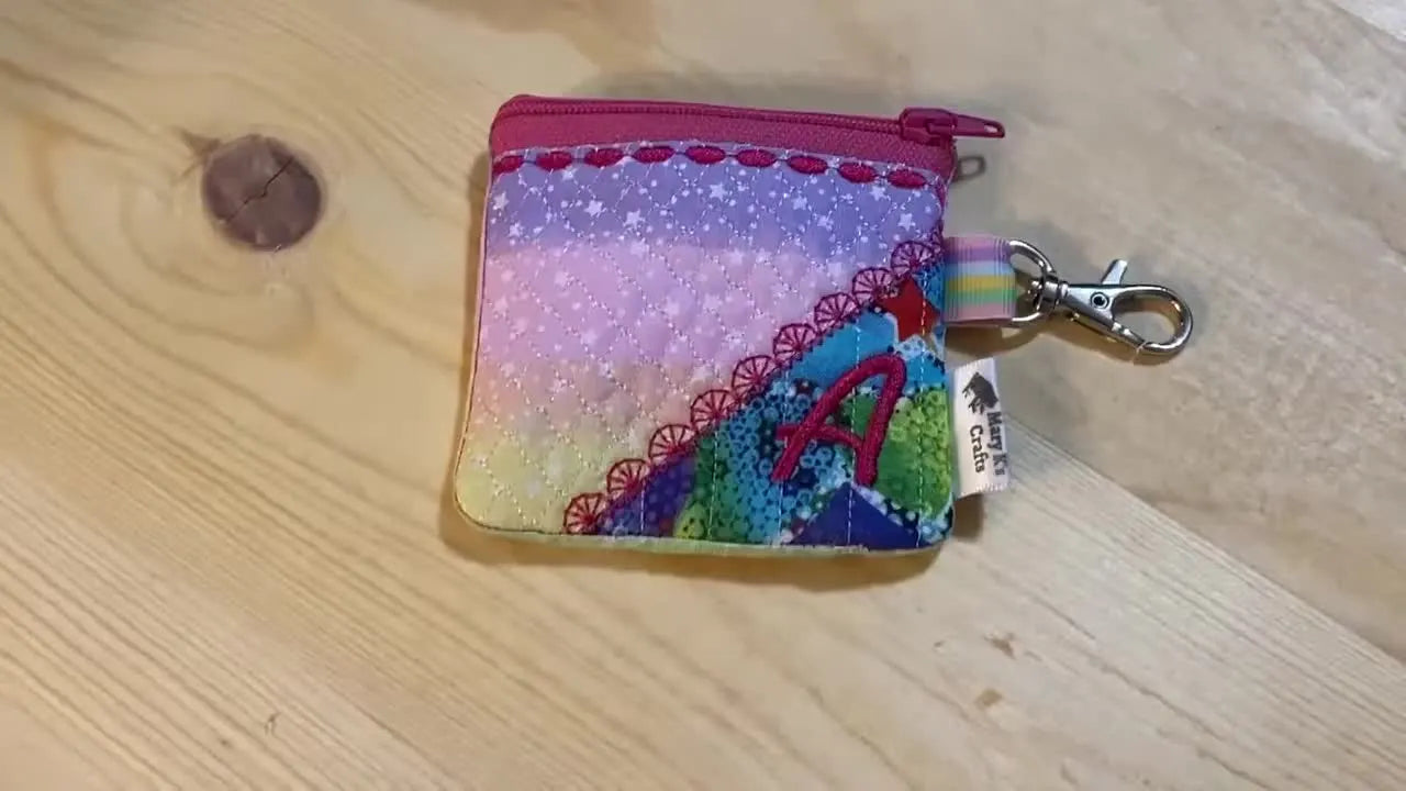 Janome MC230E ITH Coin Pouch: The Zipper-First Method That Saves You From the “Can’t Open It” Disaster