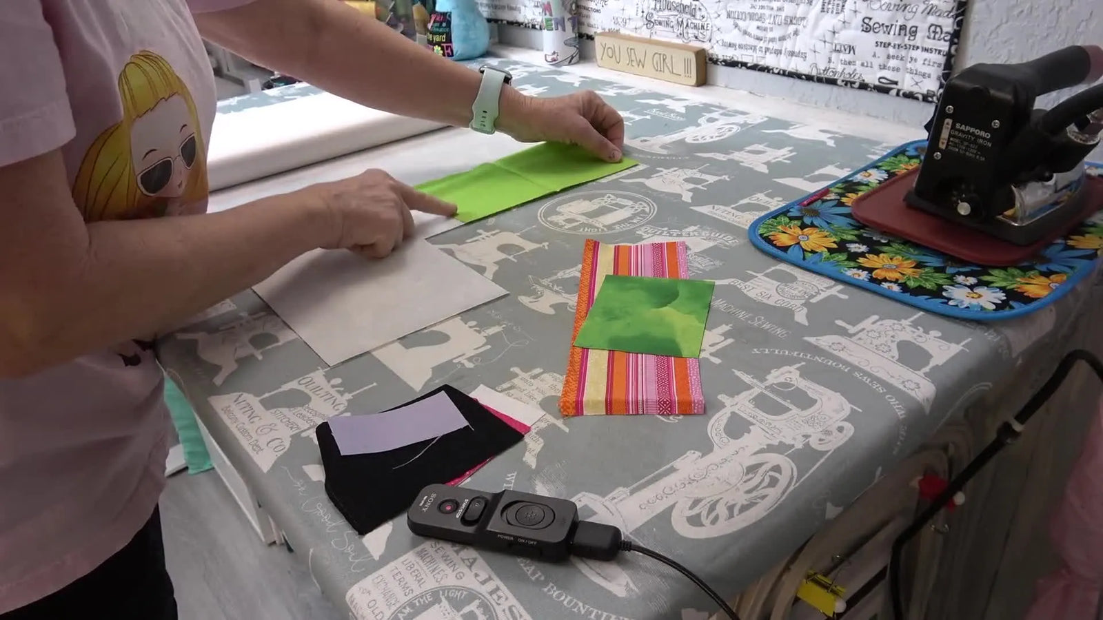 Snapplique Fabric Prep That Actually Stays Organized: HeatnBond Lite, SF101 Opacity, and a Clean Trim with Trimmer by George