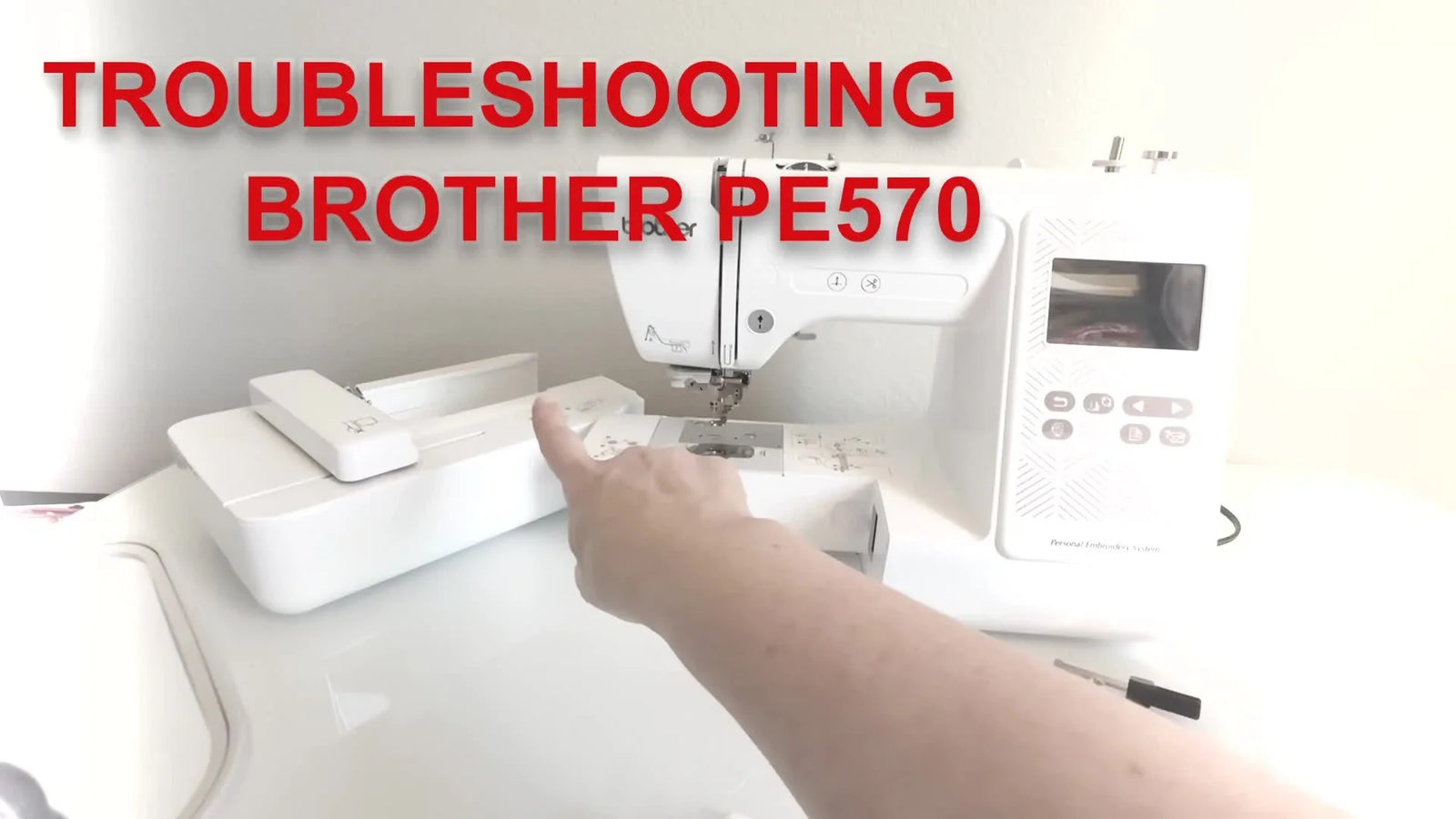 Brother PE570 Troubleshooting: Fix Tension, Bobbin Winding, and Broken Needle Issues
