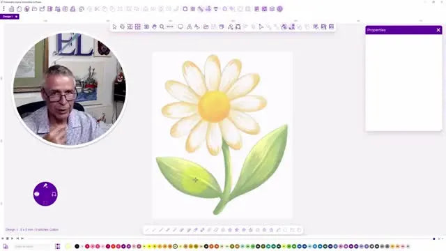 Digitize a 1-Inch Flower That Actually Sews Clean: Satin Angles, Smart Joins, and a Magnetic Hoop Stitch-Out