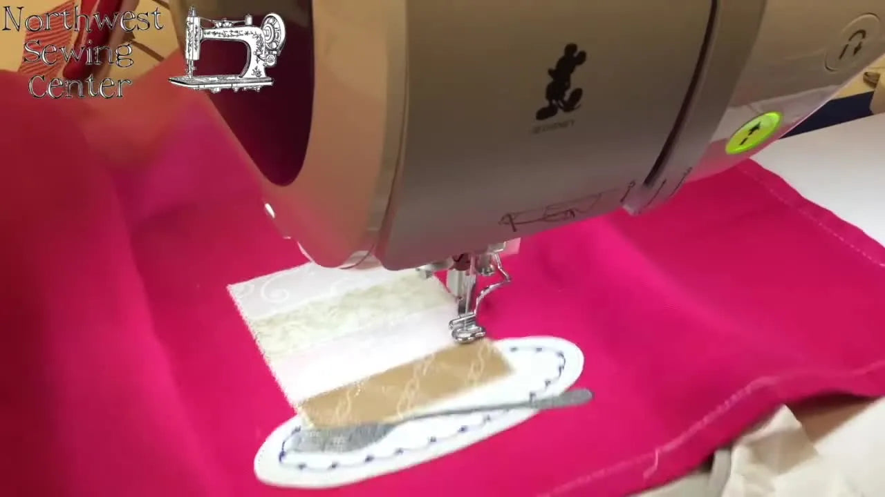 Kimberbell “Life Is Short, Eat the Cake” on Ombre Tea Towels: Center It Fast, Stitch It Clean, and Avoid the Appliqué Traps