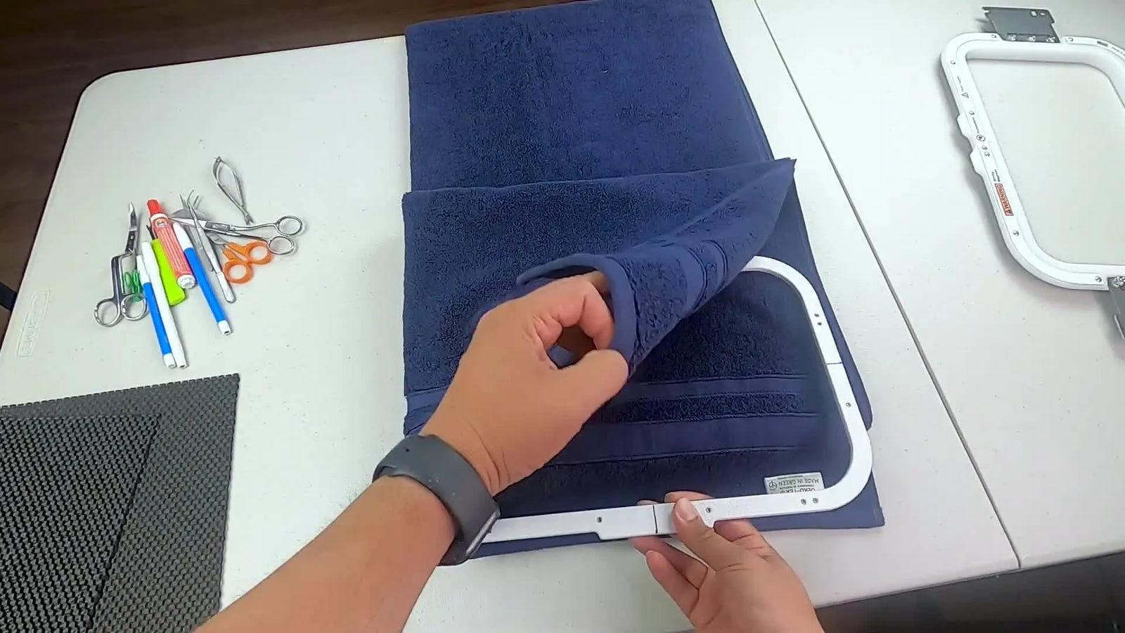 Turn Any Dafont Font into Clean Appliqué Letters on a Bath Towel (Hatch + Magnetic Hoop Workflow That Won’t Bite You Later)