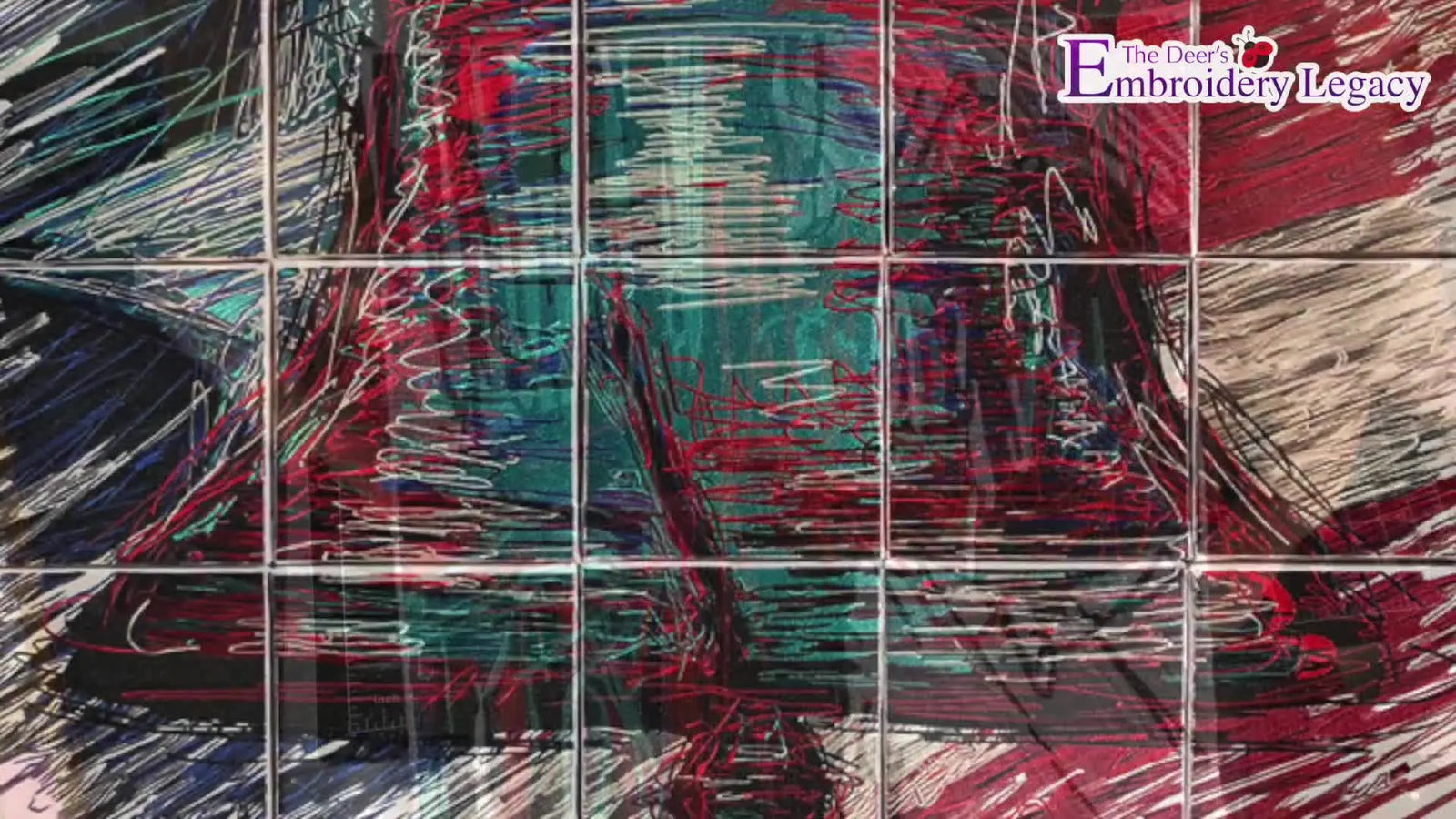 Gallery-Wrap Your Embroidery Tile Scene on an 8-Inch Canvas (Without Glue, Without Guesswork)