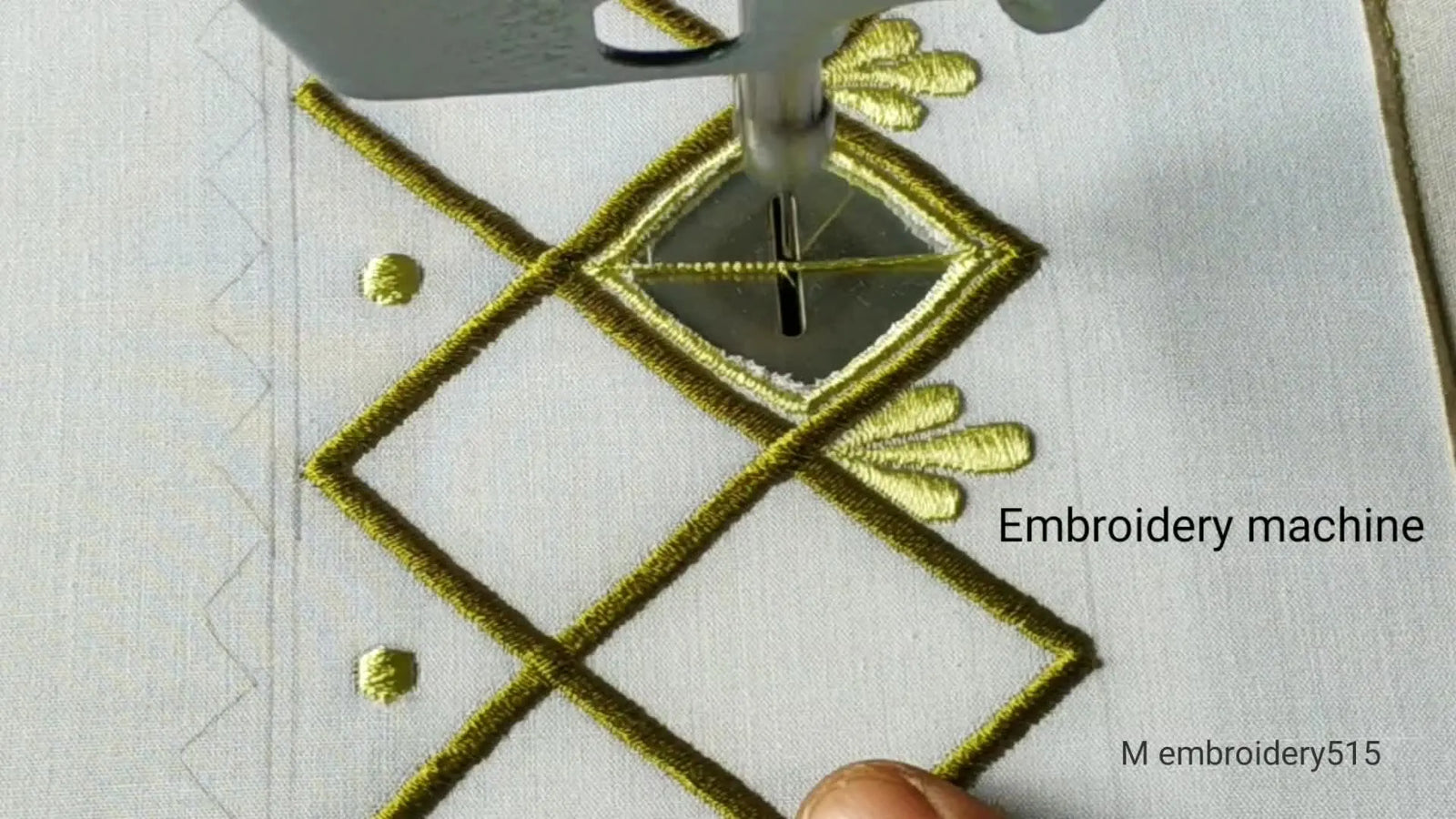 Cut Work Embroidery by Machine: A Complete, Lace-like Tutorial