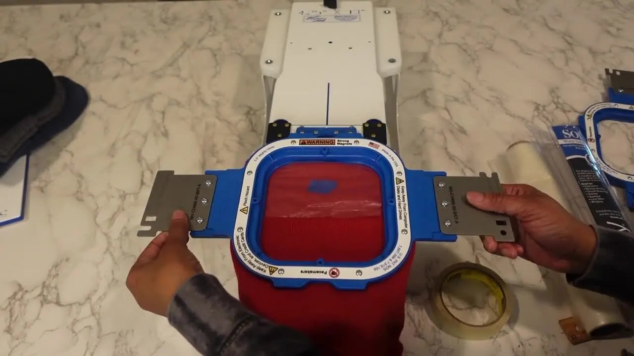 Beanie Embroidery on a Ricoma MT-1501: The Inside-Out Hooping Trick That Stops Upside-Down Logos (and Saves Stabilizer)