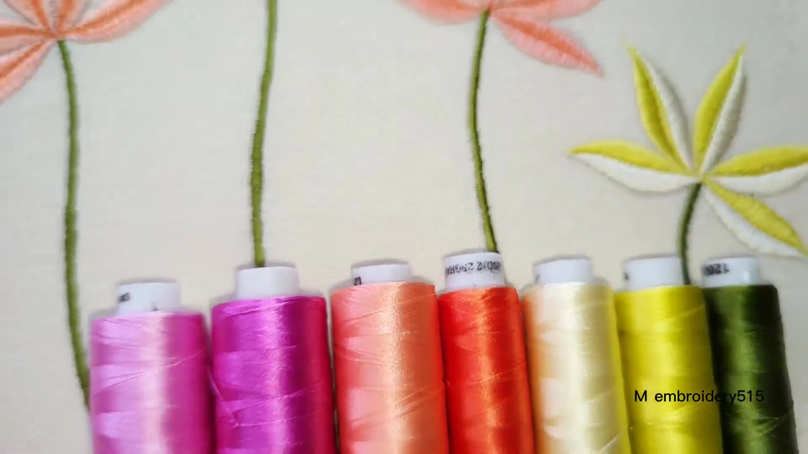 Free-Motion Machine Embroidery: Crafting Beautiful Flower Designs