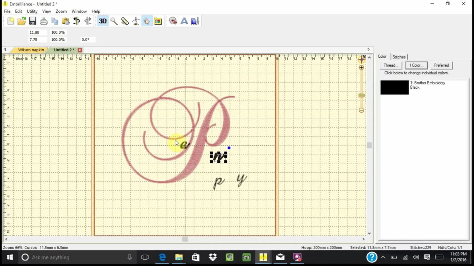 From Etsy Font to a Clean 4x4 Monogram: Embrilliance Essentials Layout Tricks for a Brother PE50 (and How to Avoid the Rookie Traps)