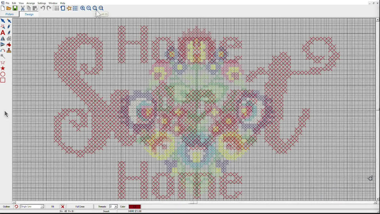 Hatch Cross Stitch Gem, Demystified: Pixels, Stitch Palette Choices, and Borders That Don’t Stitch Like a Brick Wall