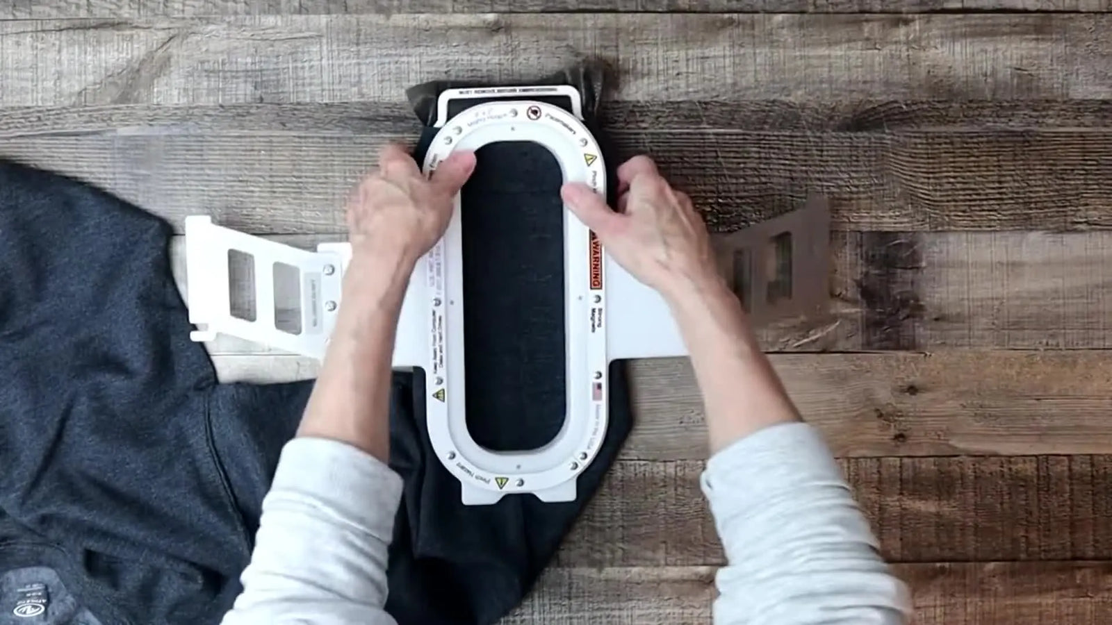 Sleeves & Leggings Without the Swear Words: Mastering a 9x3 Magnetic Hoop on an Elna Free Arm