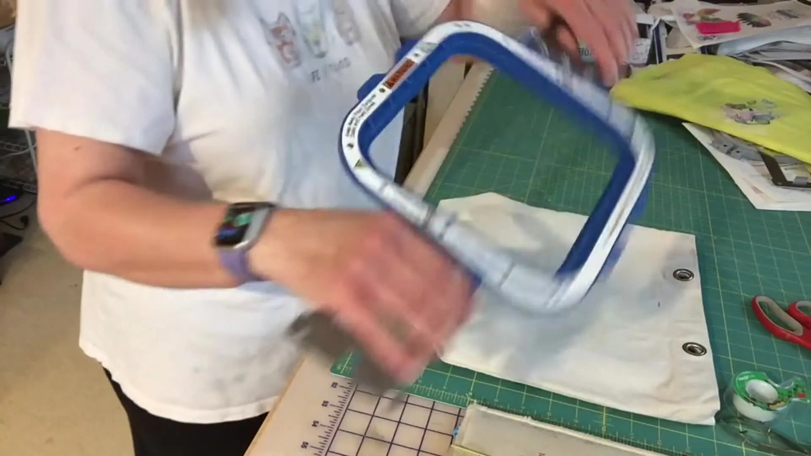 Magnetic Hooping a Canvas Tote on the Brother PR1055X: The One Safety Step That Saves Your Machine (and Your Fingers)