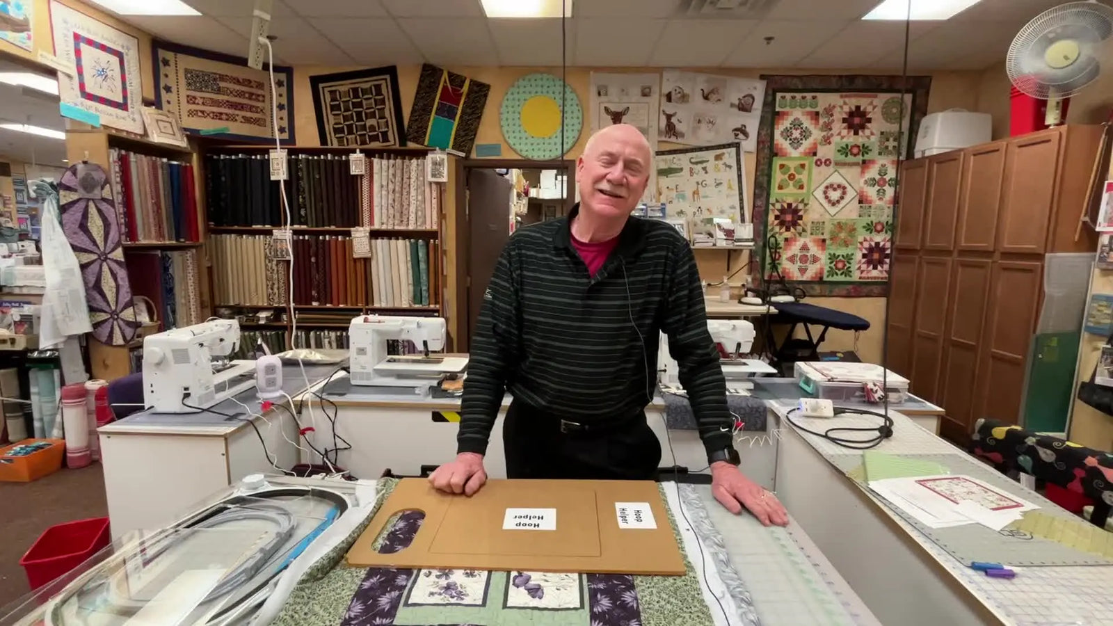 Hooping Made Easy: Introducing the Hoop Helper by Bernina Jeff