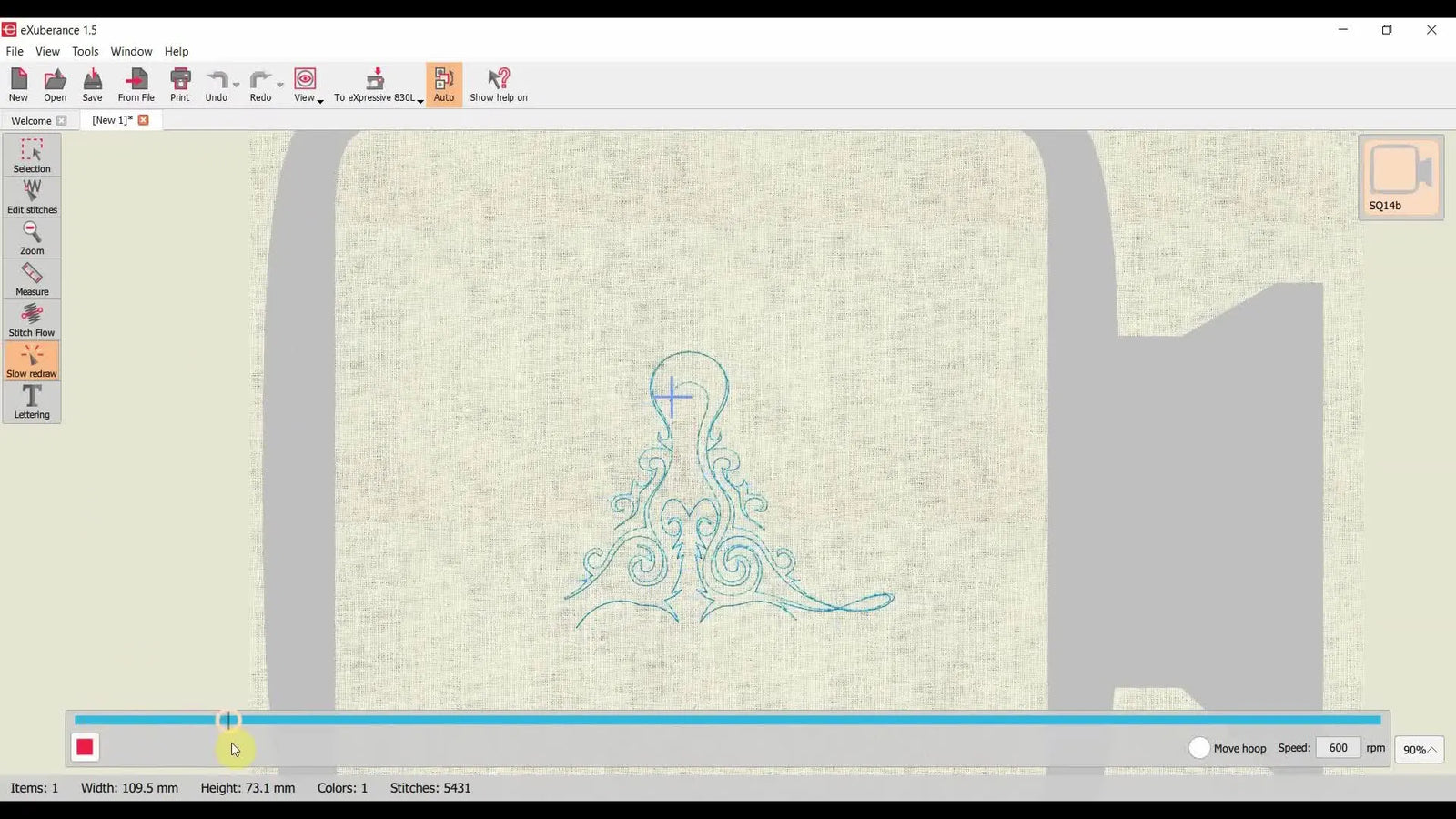 Elna eXuberance Junior on the Elna eXpressive 830L: Set the Right Hoop, Preview Every Stitch, and Stop Wasting Test Runs