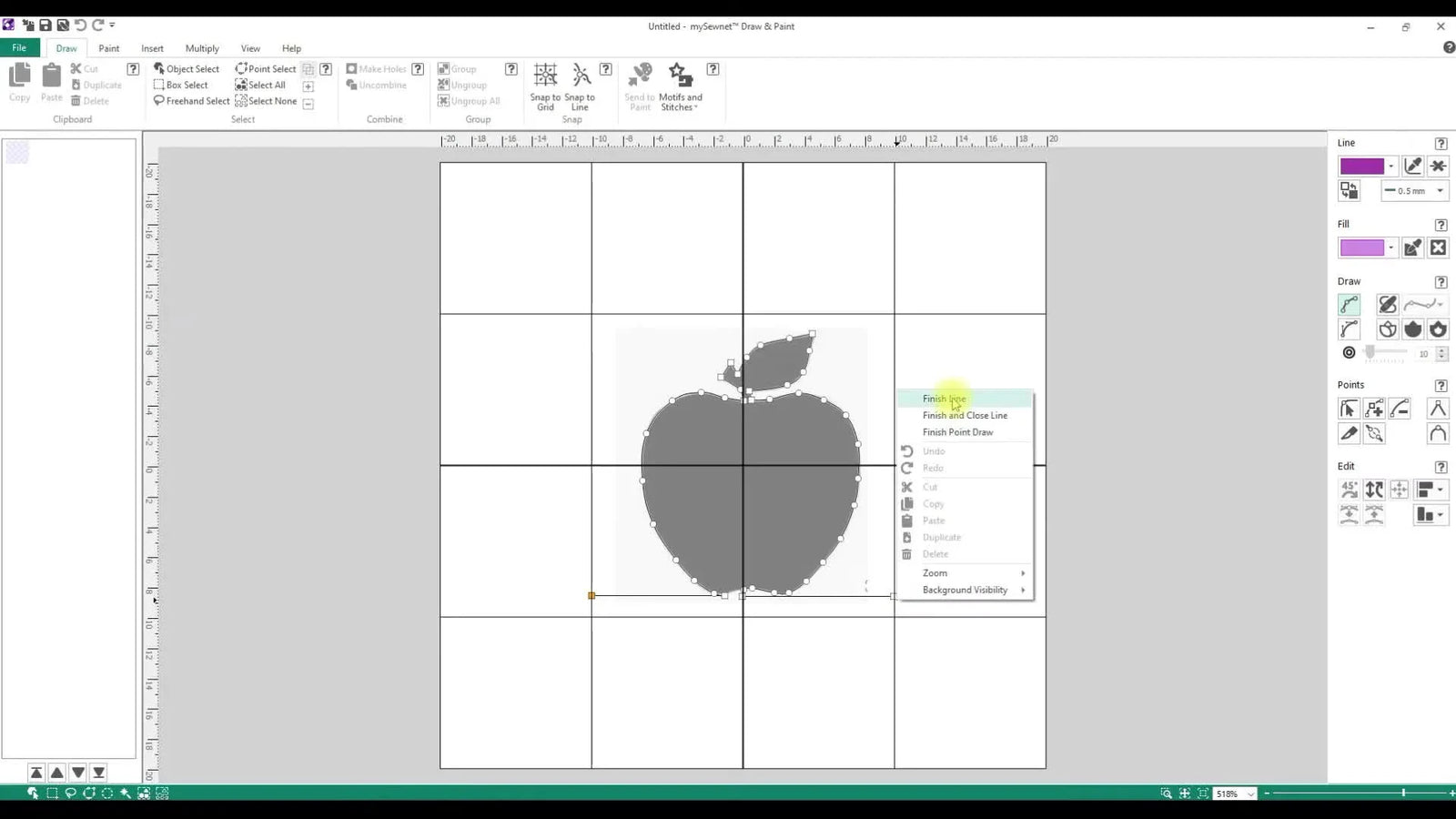 Stop Hunting for the Motif Tool: Build a Clean Custom Motif Stitch in mySewnet Draw & Paint (Without the “Stacked Line” Fail)