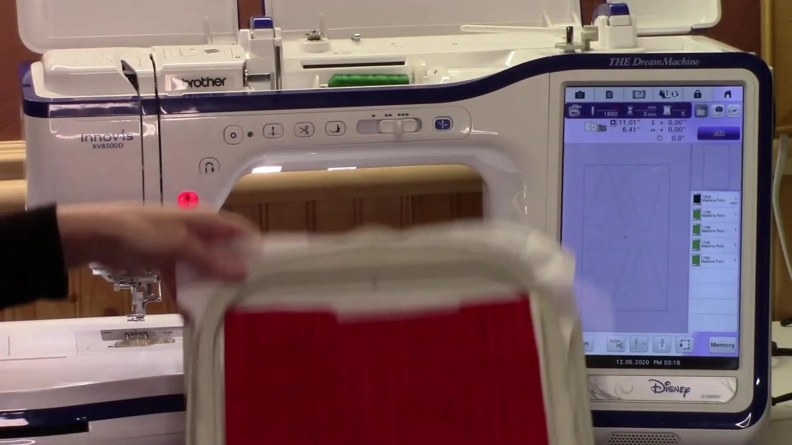 Stop Wasting Fabric: Build a Reversible Christmas Tree Garland on a Brother Dream Machine with My Design Center (and a Cleaner Floating Setup)