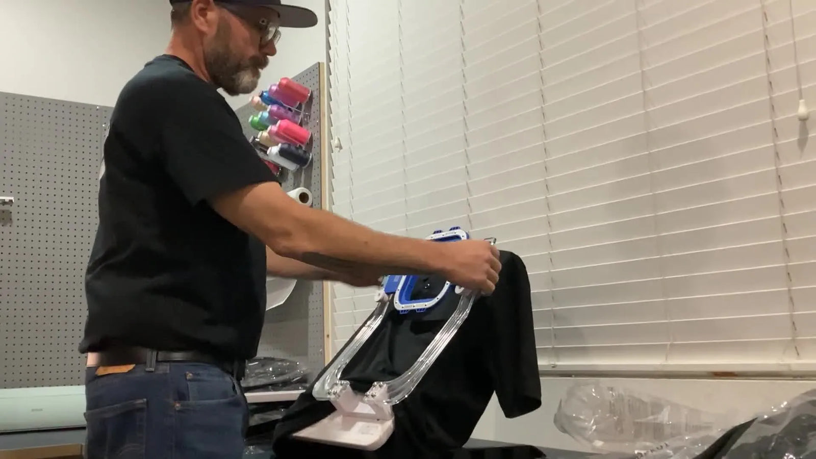 Hooping Polos Without the Fight: A Sew Talent Magnetic Hoop & Station Workflow on the BAI Mirror M22