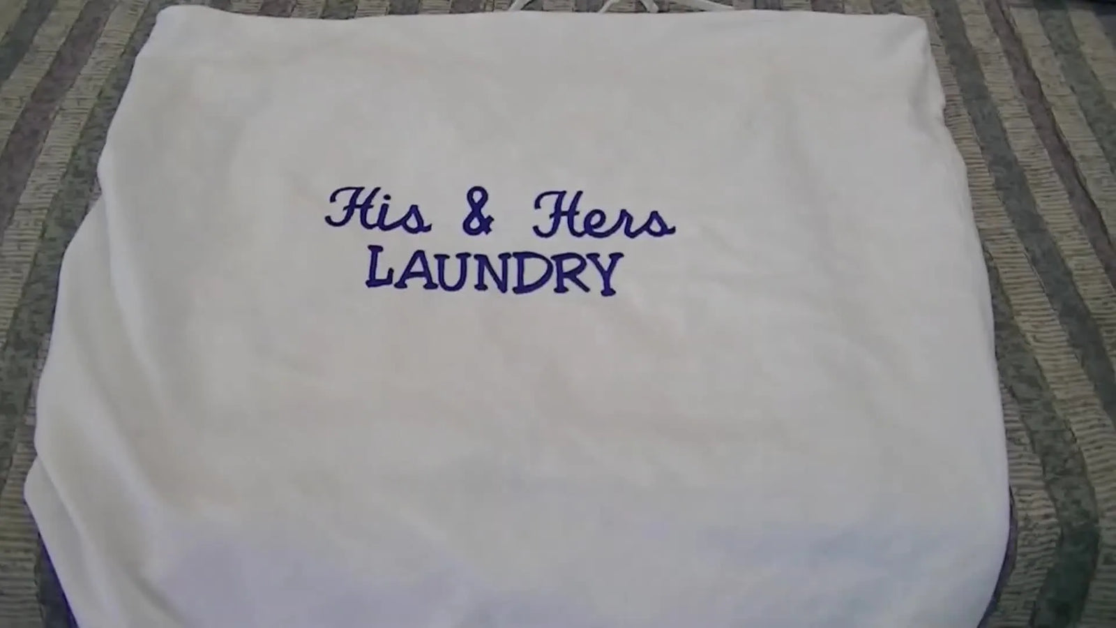 Custom Laundry Bag Embroidery on an SWF Embroidery Machine: Magnetic Hoop Setup, Stabilizer Choices, and the “No-Pucker” Finish