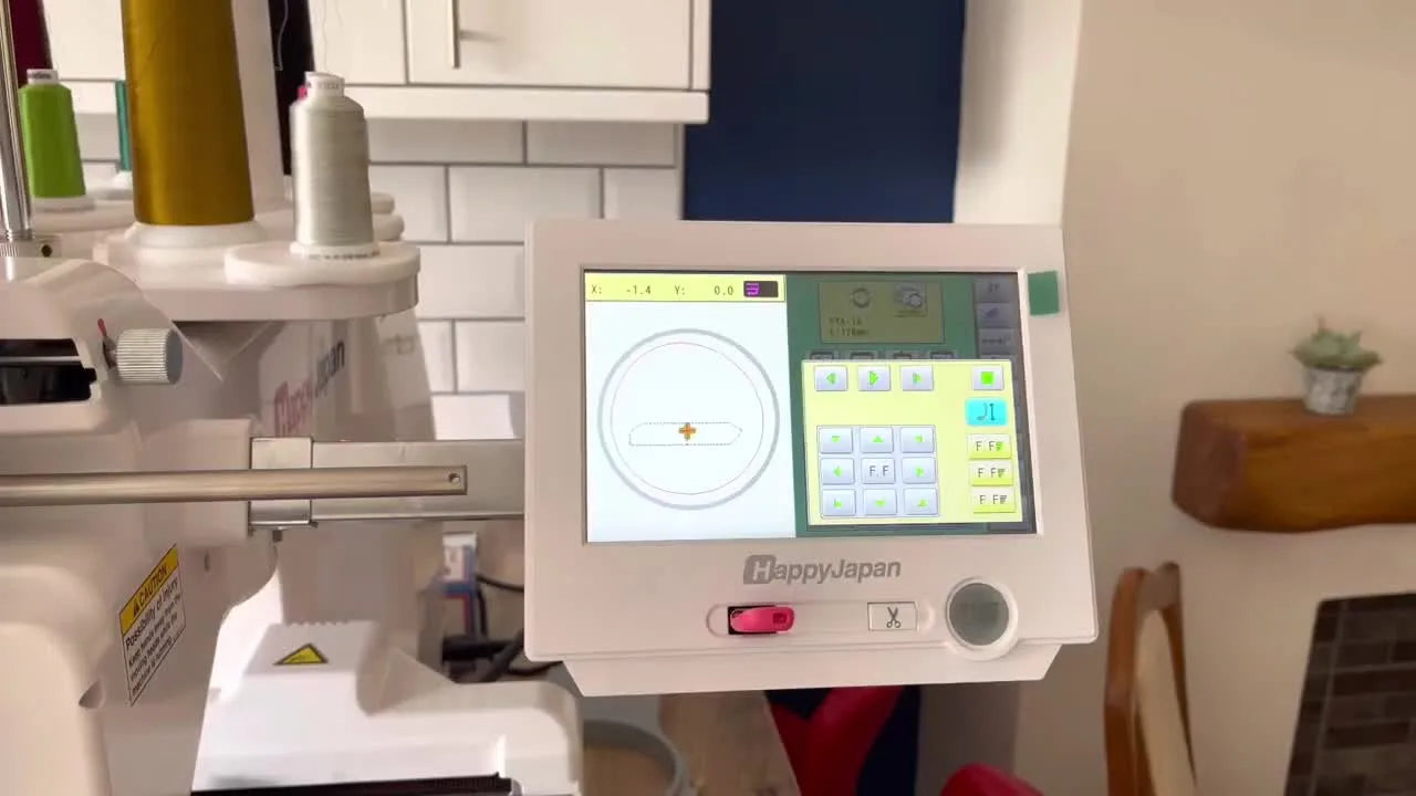 Happy Japan HCS3 Voyager (12-Needle) in the Real World: Threading Faster, Hooping Smarter, and Avoiding the “Hoop Hit” Panic