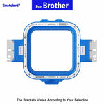 Magnetic hoops and magnet frame for Brother embroidery machine